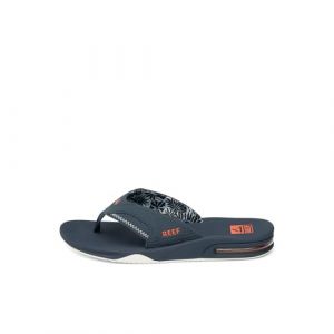 Reef Fanning Tongs pour homme, soutien de la voûte plantaire, semelle extérieure durable, résistantes à l'eau, avec décapsuleur intégré, 44 EU (Warehouse One - Sports & Style, neuf)