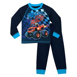 Blaze est le Monster Machines - Ensemble De Pyjamas - Blaze & The Monster Machines - Gar&ccedil;on, Multicolore, 5-6 ans (Character FR, neuf)