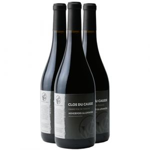 Minervois-La-Livinière Le Clos Du Causse - Rouge 2022 - Domaine Combe Blanche - Vin Rouge du Languedoc - Roussillon (3x75cl) BIO (e-boissons, neuf)