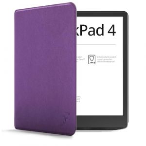 Forefront Cases &Eacute;tui pour Pocketbook InkPad 4 et Pocketbook InkPad Color (Colour) 3 et 2 - Violet - Mince, L&eacute;ger et Protection Coque, Fonction Automatique Veille/R&eacute;veil Intelligente &Eacute;tui (Housse) (Forefront Cases, neuf)
