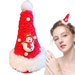 Épingles à cheveux de Noël pour femme,Épingles à cheveux de Noël - Décor de pinces à cheveux en perles,Accessoires pour cheveux brillants longue durée pour les réunions de famille, les activités scola (amste, neuf)