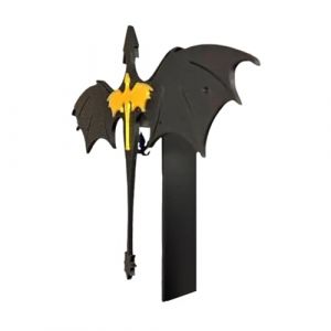 INSERT INSERT DRAGONS FOURNIE WING, Fourth Wing Double Dragon Book Insert, Handmade Black and Gold Dragon Wings Bookmark, Double Dragon Handmade Book Marker (zexuanl, neuf)