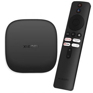 Xiaomi Mi TV Box S 3nd Gen, 2GB RAM + 32GB ROM, Reproductrice Streaming en 4K Ultra HD, Bluetooth, Wi-FI, 3&egrave;me G&eacute;n&eacute;ration, Noir (XROBERT DICKSON LTD, neuf)