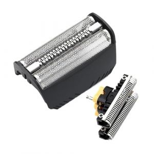 DLRBNDMGF Lame De Rasoir 30B Compatible avec Braun (310, 5742, 5743, 195, 197S, 199, FIX400, 4735, 4736, 4737), Housse De Rechange en Maille Noire (jingdezhenxishishangmaoyouxiangongsi, neuf)