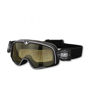 OLYSPM Lunette Moto Cross,Masque Moto,Lunette Moto Vintage avec Double Doublure en Éponge et Sangle Élastique Antidérapante,Lunettes Moto avec Coupe-vent,Anti-poussière,Protection UV (Glohamoras OÜ, neuf)