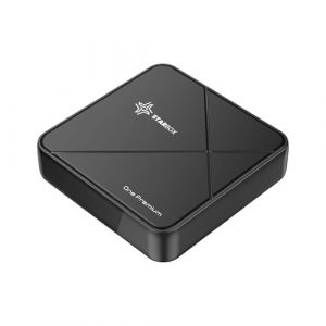STAR BOX One Premium – Android Box TV, Amlogic S905Y5, Android 14.0, 2GB/16GB, WiFi 6, 4K UHD, Smart TV Box, Quad Core Arm Cortex A55 (One Premium) (AZ-MULTISHOP-COM, neuf)
