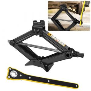 Cric losange pour voiture, cric ciseaux 2 T, cric professionnel, cric de manœuvre (Marblehee, neuf)