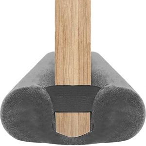 BKSAI Boudin de Porte Isolant Froid Double Dessous de Porte 75-90 cm - sans Colle - Bas de Porte Isolation Anti Bruit Poussi&egrave;re Stop &agrave; l'Air Froid Anti Souris Insectes (BKSAI, neuf)