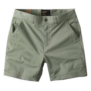 Cargo Short Homme Ete Coton, Short De Travail Homme Chantier Outdoor Short Sudation Grande Taille avec Cordon De Serrage Salopette Short Baggy Multi-Poches Bas De Vêtements De Travail (Rnoaobu, neuf)