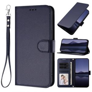 XINQCASE pour iPhone SE 2020 / SE 2022/8 / 7, Protection Cartes Etui Housse en Cuir PU [Dragonne], &Eacute;tui &agrave; Rabat Portefeuille Flip Case pour iPhone SE 2020 / SE 2022/8 / 7, Bleu (xinqcase, neuf)