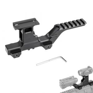 GLECTICAL Sight Combo Base Adaptateur pour Mini Viseur Point Rouge T1/T2，Base de Montage de Viseur Adapt&eacute;e au Syst&egrave;me de Rail 20mm Picatinny (GLECTICAL STORE, neuf)