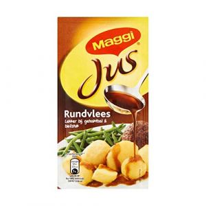 M&eacute;lange &agrave; poudre de jus de boeuf | Maggi | Sauce b&oelig;uf | Poids total 18 grammes (Pantry INTL, neuf)