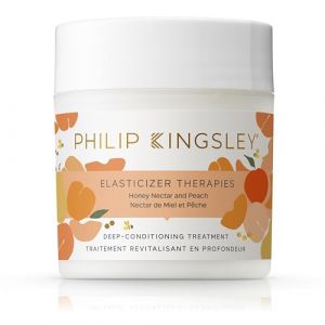 Philip Kingsley | Elasticizer Therapies Honey Nectar and Peach | Deep-Conditioning Hair Mask Treatment | For Dry, Damaged, Curly Hair | Hydrate, Strengthen, Reduce Frizz, Add Bounce | 150ml (Philip Kingsley, neuf)