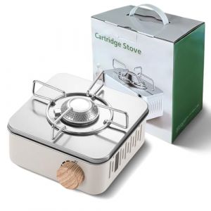 Petit Réchaud De Camping Avec Sac à Main, Réchaud De Camping, Réchaud De Camping Portable Au Gaz Butane Pour Usage Extérieur Et Intérieur, 2800 W, Réchaud De Camping Encastré Résistant Au Vent (MINGCHEN-EU, neuf)