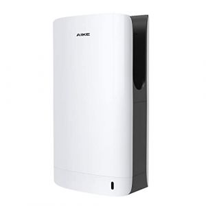 AIKE AK2065 Seche Main Electrique Mural, Sèche-Mains Professionnels à Usage Commercial, Faible Consommation d'Énergie, 1450W, 7-10 Secondes pour Sécher Les Mains (AIKEDirect, neuf)