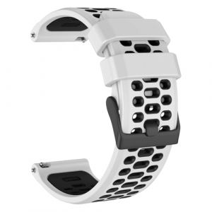 MYSNBKN Bracelet montre pour Suunto 9/9 Baro/D5/D7/Spartan Sport/Wrist HR/Traverse 24mm/Smartwatch 2 SW2, 24mm Quick Release Silicone Replacement Band (MYSNBKN-FR, neuf)