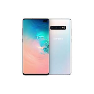 Samsung Galaxy S10+ - Smartphone portable débloqué 4G (Ecran : 6,4 pouces - Dual SIM - 128GO - Android) - Noir (F-Service FR, neuf)