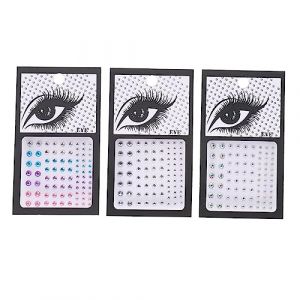 Beatifufu 3ensembles Stickers Autocollants De Gemmes Pour Visage Bijoux De Maquillage Auto-adhésifs Strass Pour Yeux Visage Et Décorations Festives Pour Anniversaires Et Événements (Camprilli, neuf)