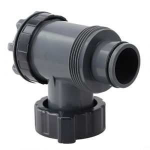 1 valve à piston de piscine, valve de rechange pour pompe de filtre de piscine, valves de colonne pour piscines hors sol, 38 mm pour piscines hors sol de piston pour pompe de filtration de piscine (whychstore, neuf)