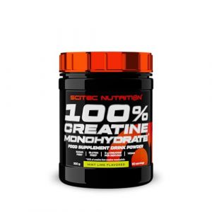Scitec Nutrition 100% Creatine Monohydrate - Vegan - 3g par portion - Boost de performance pour les exercices de haute intensit&eacute; - 300 g, Menthe-Citron vert (BioTechUSA Official FR, neuf)