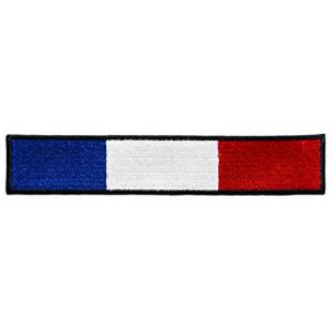 ecusson france francais drapeau brassard 13x2,5cm legion thermocollant soldat egion (destockandco (vendeur francais), neuf)