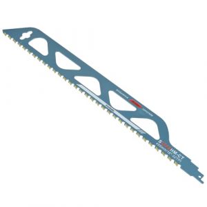HUAREW Lames de Scie Sabre, 455mm Lame Scie Sabre Brique S2243HM, Lame Scie Sabre Carbure pour la Coupe de Bois, Métal, Beton et Brique (455mm) (HUAREW, neuf)