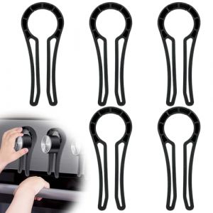 YUPZAR 5 Caches Boutons de Cuisini&egrave;re Noirs Protection Enfants Animaux, Barri&egrave;re S&eacute;curit&eacute; Boutons Gaz Four, Accessoires Universels Cuisine Faciles &agrave; Installer (Olen Olesjame O&Uuml;, neuf)