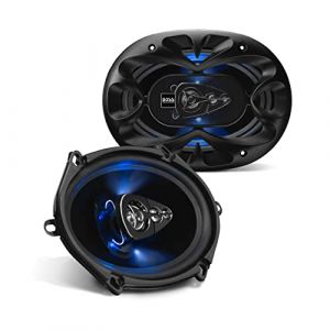 Boss Audio Systems Rage Series BE5768 Paire de Haut-parleurs de porti&egrave;re de Voiture, 12,7 x 17,7 cm, 300 W Max., coaxiaux, 4 Voies, Large Bande, 4 ohms (LA MAISON CHIC 2011 S.R.L., neuf)