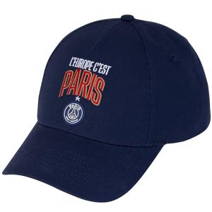 PSG Casquette L' Europe C'est Paris - Collection Officielle Paris Saint Germain - Champions d' Europe 2025 (MISTERLOWCOST, neuf)