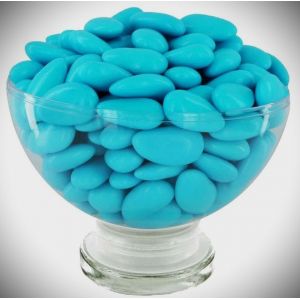 Coffret Dragée 1KG bleu aux amandes (Dounia Mariage, neuf)
