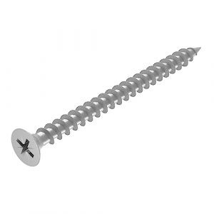 SECCARO Lot de 150 vis à bois V2A VA A2 pour panneaux d'aggloméré, 4 x 50 mm, en acier inoxydable avec filetage complet, cruciforme/PZ (ecomserv - Advanced eCommerce Service, neuf)