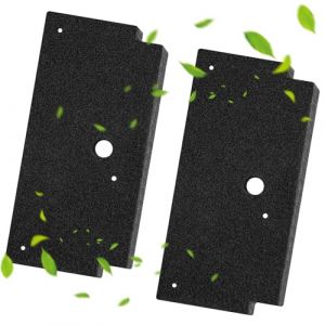 Lot de 2 filtres de sèche-linge 12022801 pour sèche-linge Siemens Iq300 - Filtre éponge - 292 x 142 x 19 mm - Filtre de rechange pour sèche-linge à pompe à chaleur Bosch, Siemens, Iq300, Iq500 (business_kc, neuf)