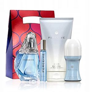 Avon Perceive Set pour elle Eau de Parfum + Lotion pour le corps + Mini Rouleau Déodorant + Déodorant (MaxSaleLTD, neuf)