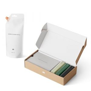 am Nettoyant &Eacute;cran Set 3 Pi&egrave;ces 200 ML Recharge - Kit de Nettoyage Tout-en-Un pour TV, Tablette, PC/Ordinateur Portable, LCD, LED, &Eacute;cran Tactile Voiture, Smartphone - Microfibre et Spray Inclus, Vert (AM Denmark, neuf)