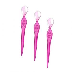 3 Pi&egrave;ces Outil &Eacute;lectrique Raclette &agrave; Main Rasoir De Dermaplaning Outils &Eacute;lectroportatifs Rasoir Pour Les Poils Du Visage Spatule Faciale Outils &Eacute;lectriques Acier Inoxydable (White Beach, neuf)