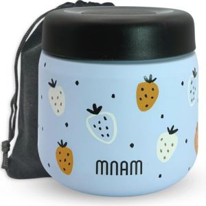 mnam Thermos Alimentaire Chaud 400 ml - Thermos Bébé - Gamelle Isotherme Repas Chaud - Boîte Repas - Boîte Alimentaire Isotherme - Gamelle - Lunch box - Food Thermy (Flaskberry) (mnam, neuf)