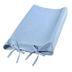 Housse de Matelas à Langer pour Filles et garçons, Housse de Table à Langer Douce et Respirante pour Nouveau-né pour Matelas à Langer(Bleu) (Cinnyi L1, neuf)