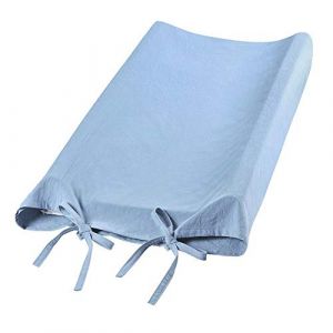 GOTOTOP Housse de Matelas à Langer pour Filles et garçons, Housse de Table à Langer Douce et Respirante pour Nouveau-né pour Matelas à Langer(Bleu) (Yutiny, neuf)