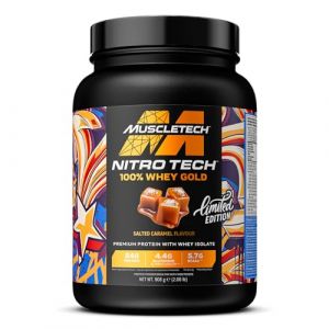 MuscleTech Nitro-Tech 100% Whey Gold, Salted Caramel - 908g (MEGA DEAL NUTRITION, neuf)