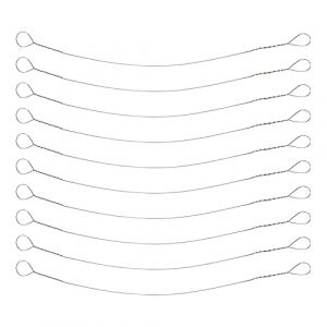 MagiDeal 10 Pi&egrave;ces Fil de Coupe Fromage, Accessoire Cuisine &eacute;pandeur Trancheuse &agrave; Fromage Coupe-Fromage en Acier Inoxydable pour Cuisson (Grand Plaisir 360, neuf)
