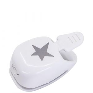 ARTOZ Perforatrice à papier – Étoile irrégulière – 31 mm – Perforatrice pour la fabrication de cartes de Noël, invitations, mariages, baptêmes, salutations d'amour et bien (GUSTAV NEUSER GmbH, neuf)