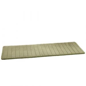 VSUSN Tapis de Salle de Bains Tapis de Bain antidérapant en Mousse à mémoire de Forme pour Salle de Bain, Microfibre (Vert, 50 x 120 cm) (LiGG, neuf)
