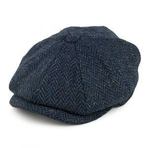 Jaxon & James Casquette Gavroche Brooklyn Bleu Marine Large (Chapeaux et Casquettes, neuf)