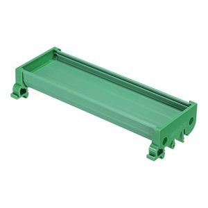 sourcing map Rail Montage DIN Support pour 140mm x 50mm PCB, Boîtier, Support, Vert (Weisser Berg, neuf)