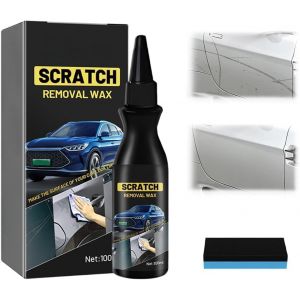 Efface Rayure Profonde Voiture,2025 Car Scratch Remover,Dissolvant De Rayures De Voiture,Stylo Anti Rayure Voiture,Crème De Réparation De Rayures De Voiture,Efface Rayures Anti Rayures Pâte Réparation (FEIBAO&-Wu, neuf)