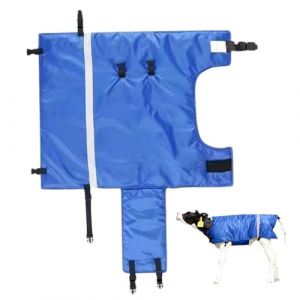 Couvertures de ch&egrave;vre pour l'hiver, Couverture de ch&egrave;vre &eacute;paisse et r&eacute;glable pour abri b&eacute;tail, couvertures Veau r&eacute;sistantes &agrave; l'humidit&eacute; et au Froid pour 'Hiver, imperm&eacute;ables, r&eacute;duisent Les ma (yunchengshiyanhuquxiongxueshangmaoyouxiangongsi, neuf)