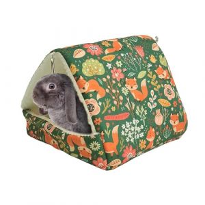 Cage pour petit animal - Cage pour hamster - Lavable - Accessoire multifonction pour lapin (langhon, neuf)