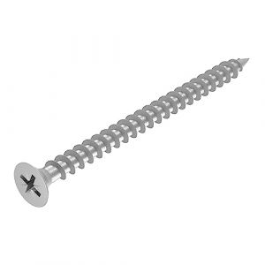 SECCARO Lot de 150 vis à bois en acier inoxydable V2A VA A2 Filetage complet 4 x 55 mm (ecomserv - Advanced eCommerce Service, neuf)