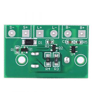 Module de Contrôleur de Lampe Solaire, Carte de Circuit Imprimé de Commande de Batterie au Lithium 3.7 V avec Interrupteur pour Carte de Circuit Imprimé de Lumière Fonction 3 vitesses (Luoyuuk, neuf)