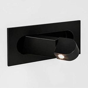 Applique murale encastr&eacute;e &agrave; LED, spot de lecture de chevet r&eacute;glable, mini applique murale, luminaires de t&ecirc;te de lit, projecteurs muraux de chambre &agrave; coucher, lampes de nuit pour salon d'h&ocirc;t (jvxinlou, neuf)